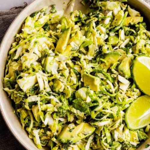 Avocado slaw.