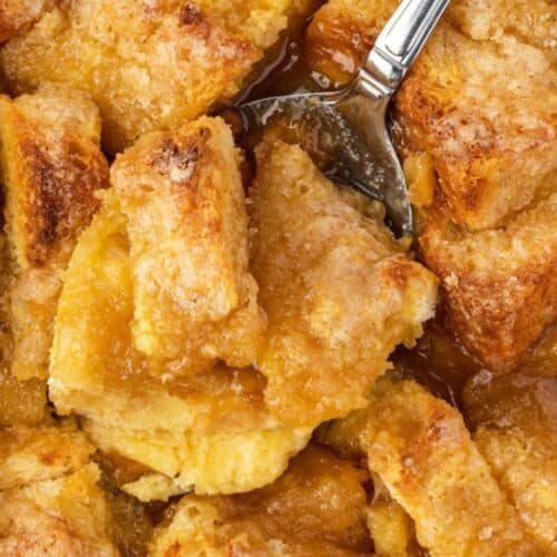 French toast casserole.