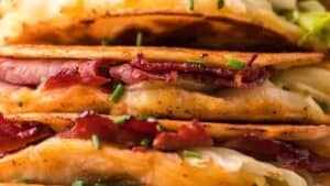 Corned beef tacos.