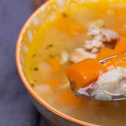 Turkey soup.