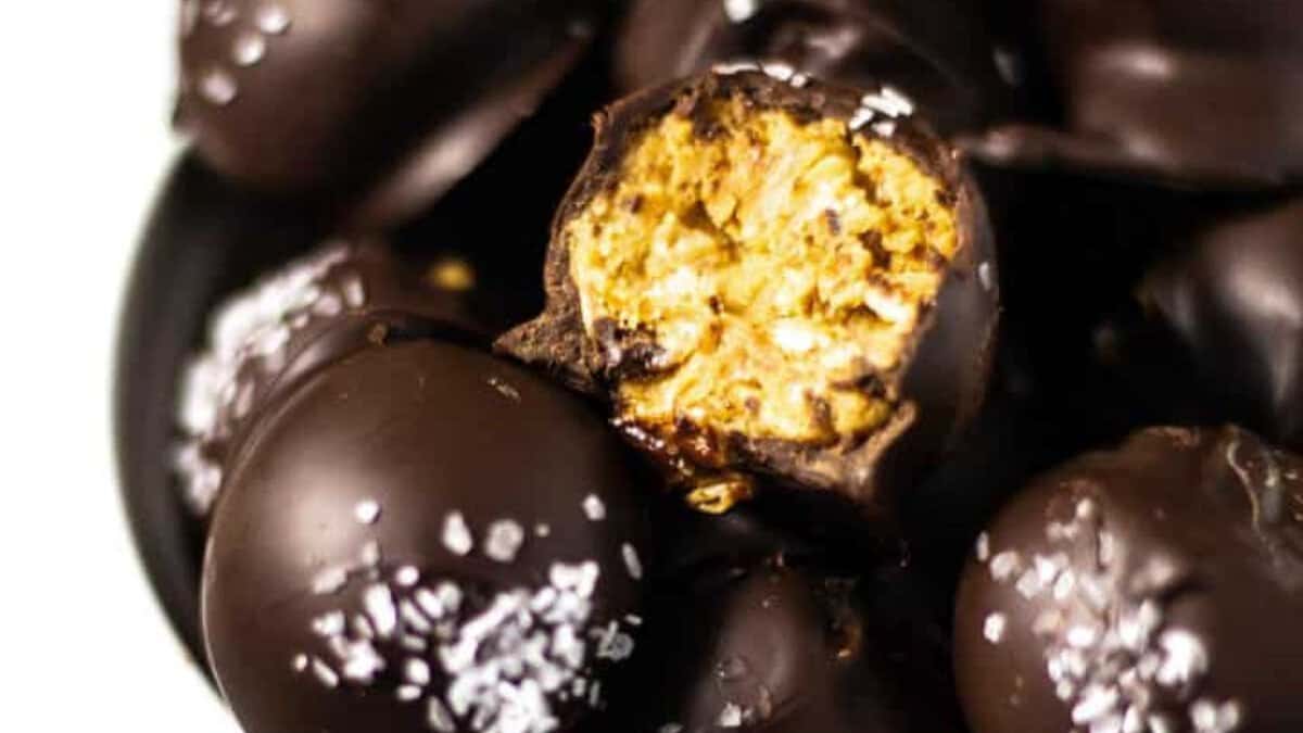Chocolate Peanut Butter Balls.