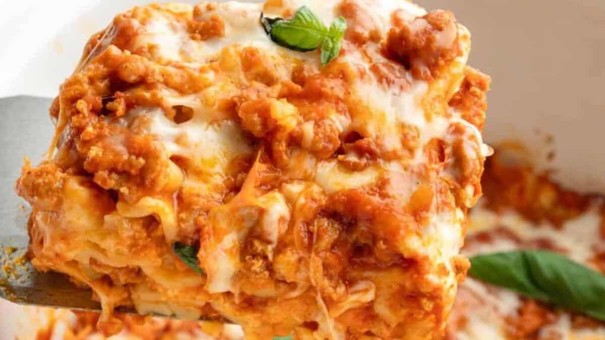 Crockpot Lasagna.