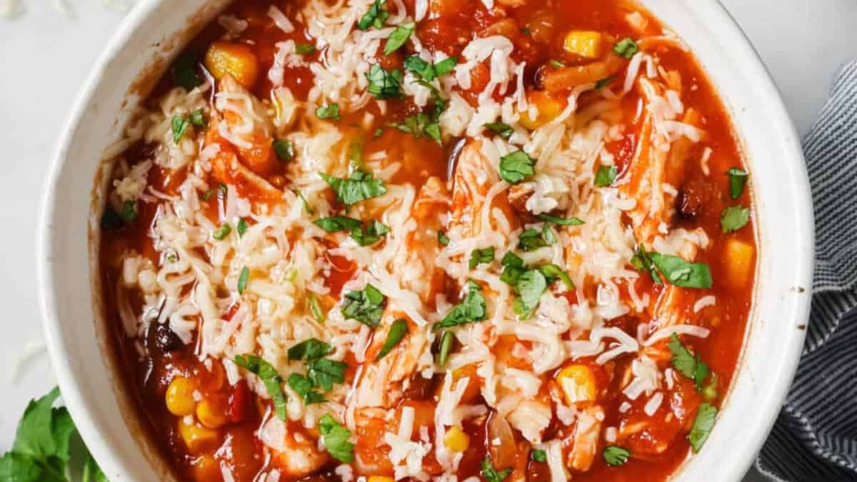 Slow Cooker Chicken Chili.