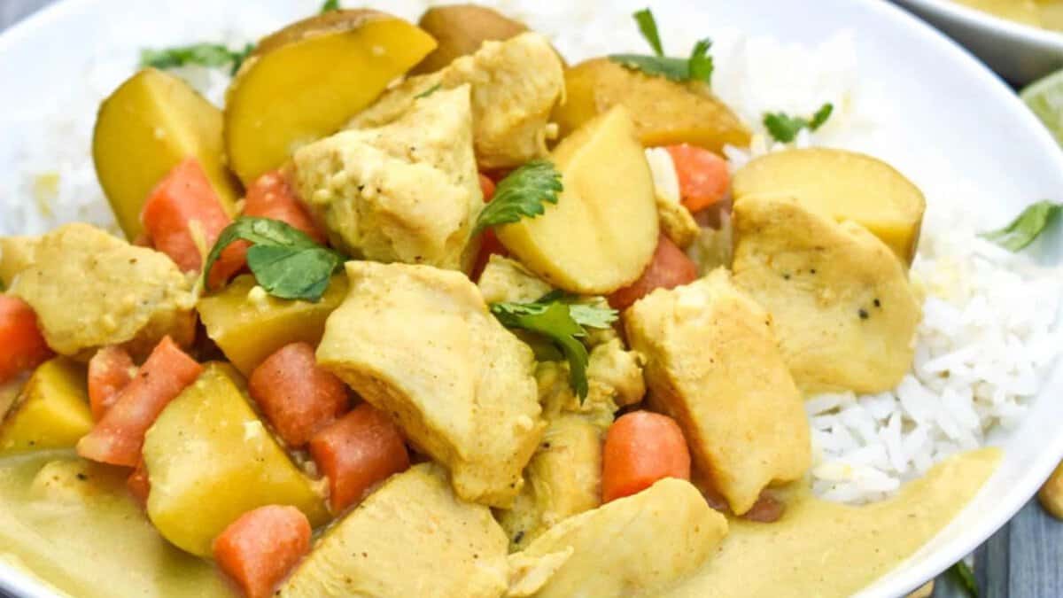 Slow Cooker Chicken Curry..