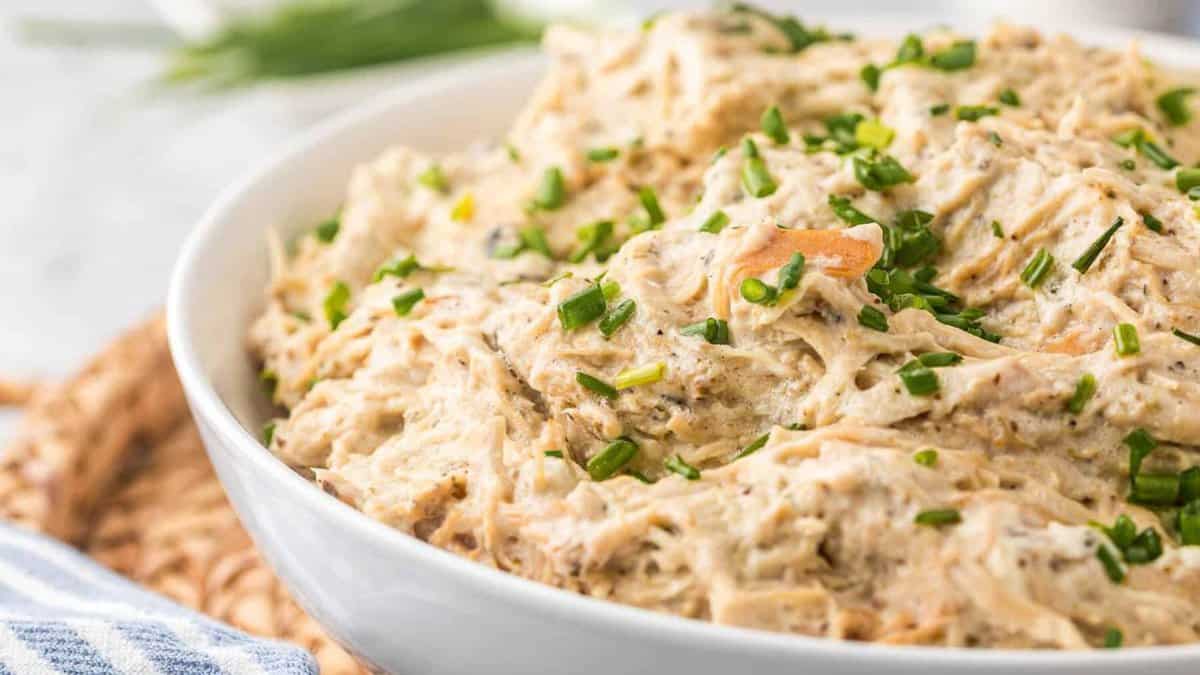 Slow Cooker Cream Cheese Chicken.