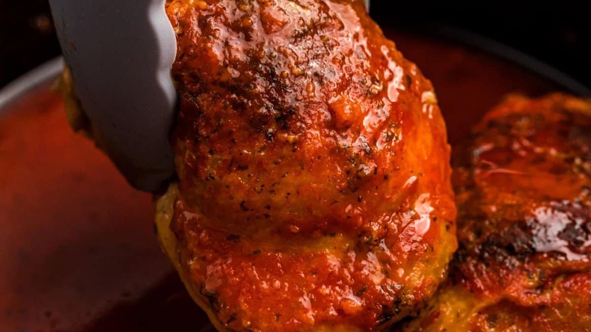 Slow Cooker Hot Chicken.