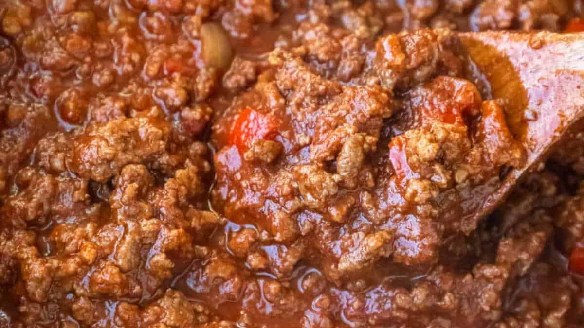 Slow Cooker Sloppy Joes.