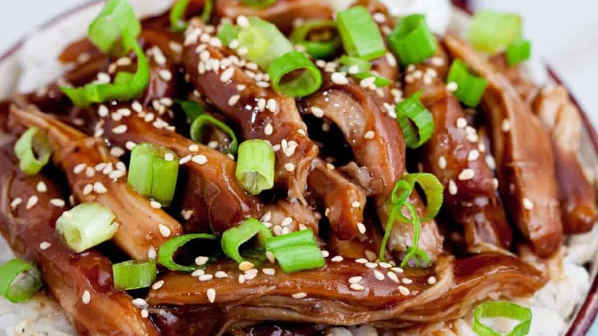 Slow Cooker Teriyaki Chicken.