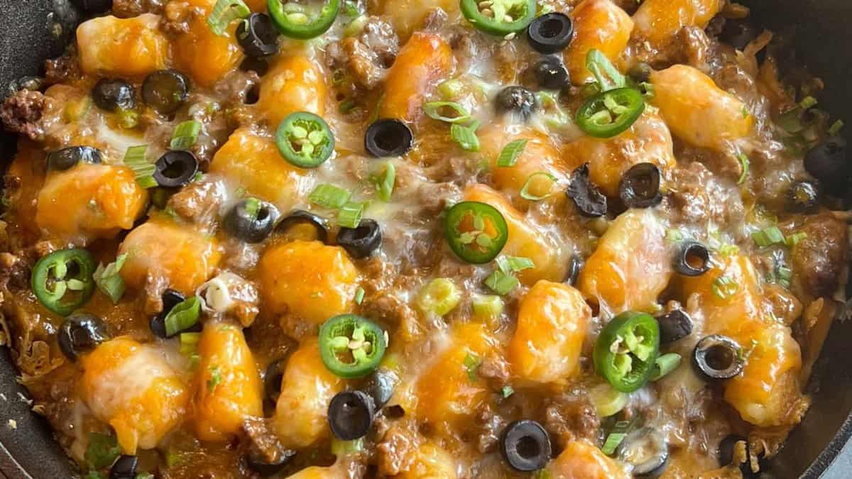 Tater Tot Nachos.