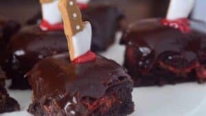 Brownies for halloween.