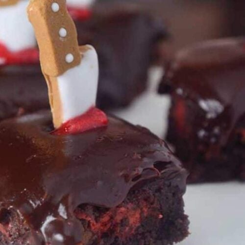 Brownies for halloween.