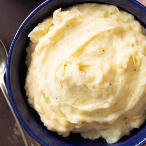 Sour cream mashed potatoes.