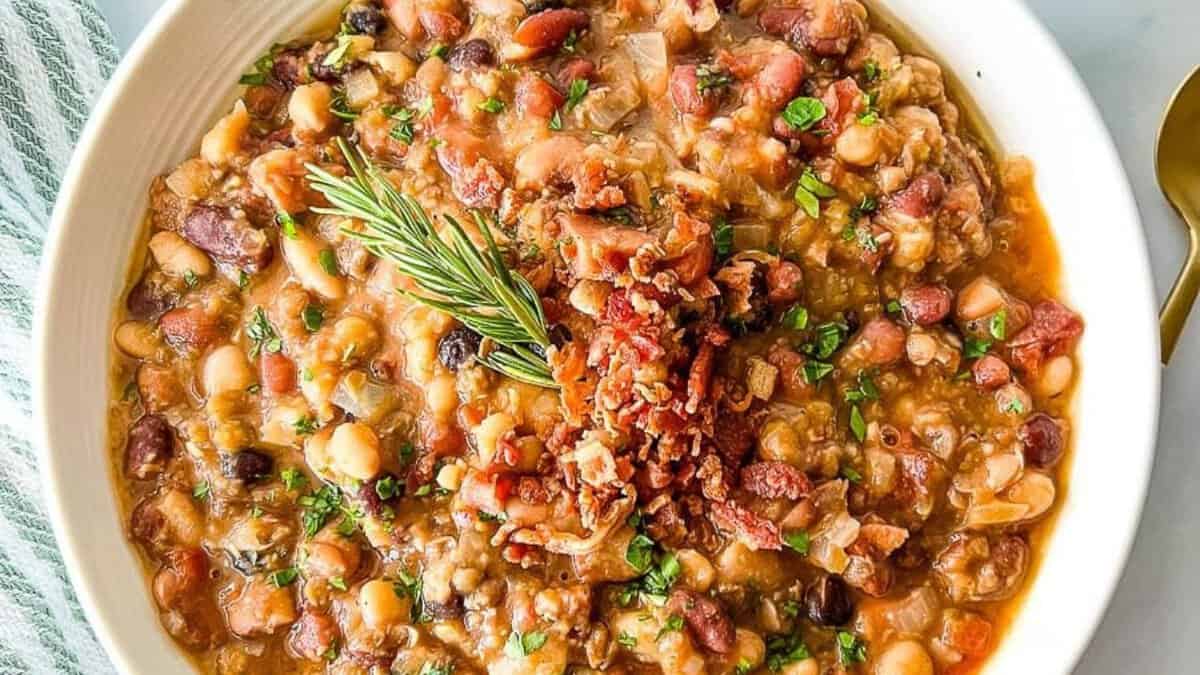 15 Bean Soup Crock Pot.