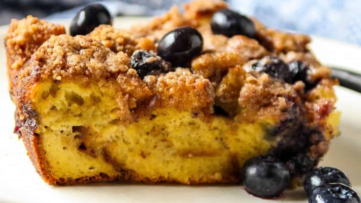 Brioche French Toast Casserole.