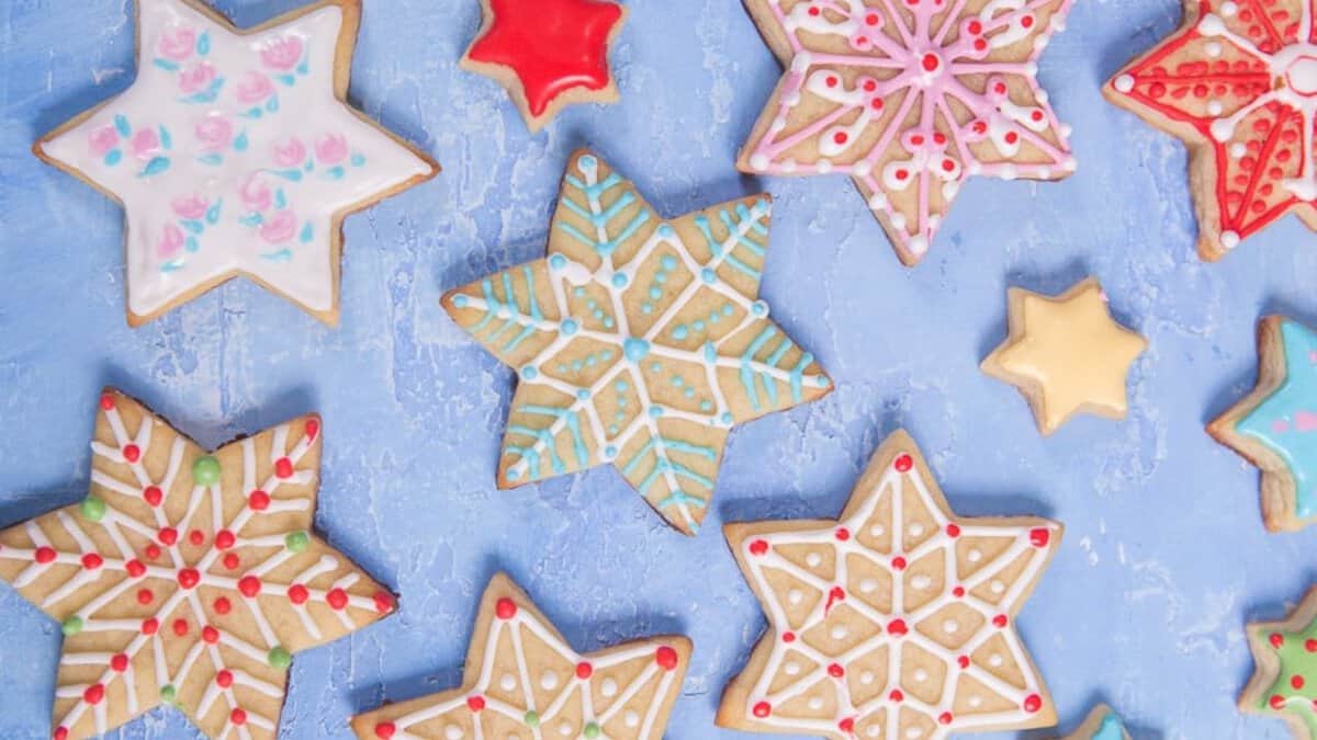 Christmas Sugar Cookies.