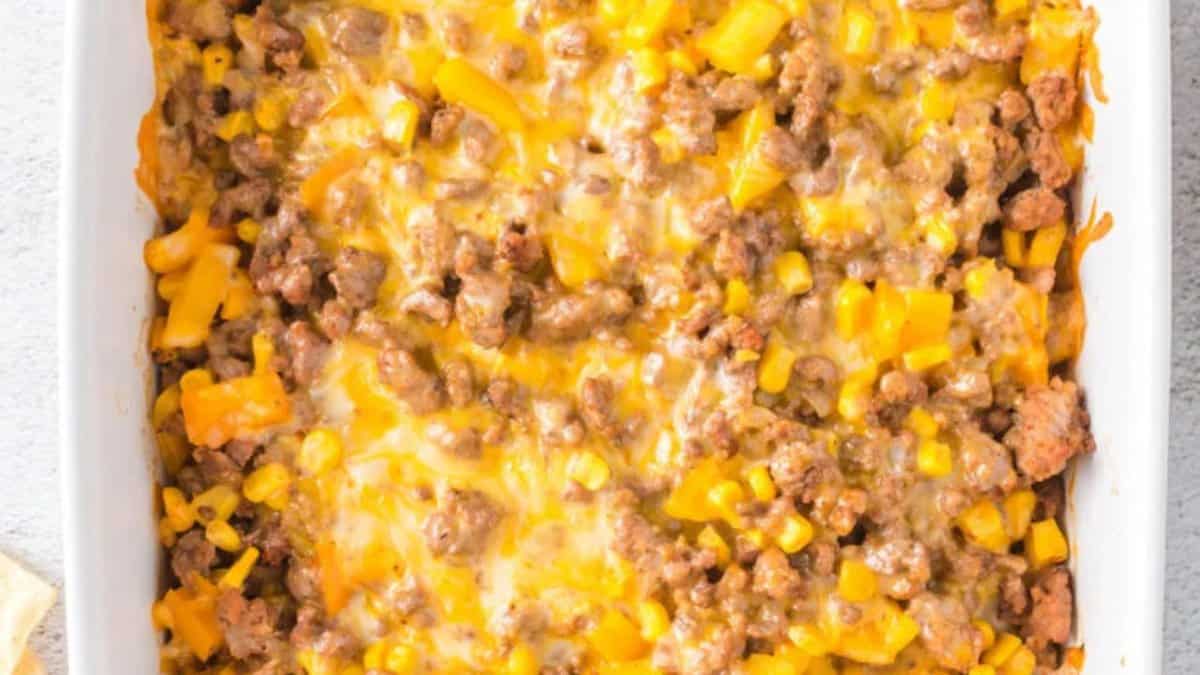 Easy Taco Casserole.