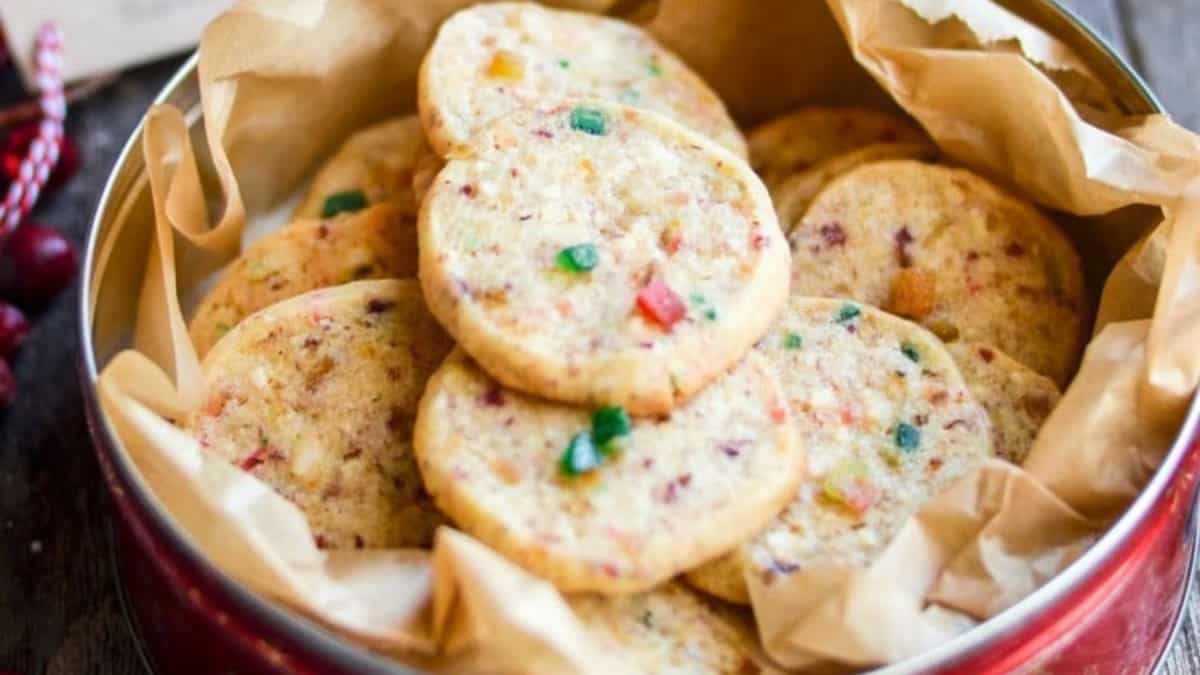 Fruitcake Cookies.