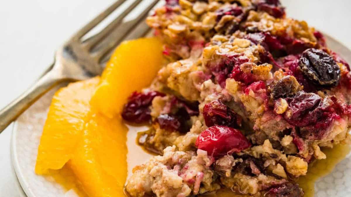 Holiday Baked Oats.