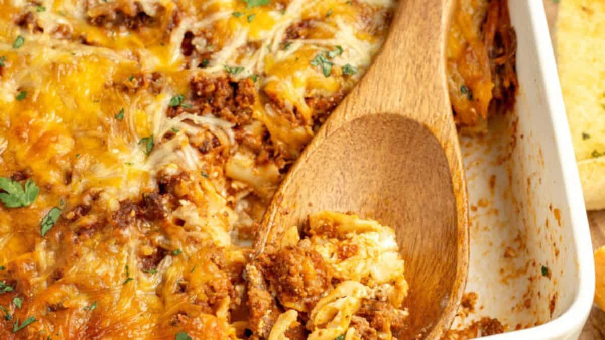 Italian Noodle Casserole.