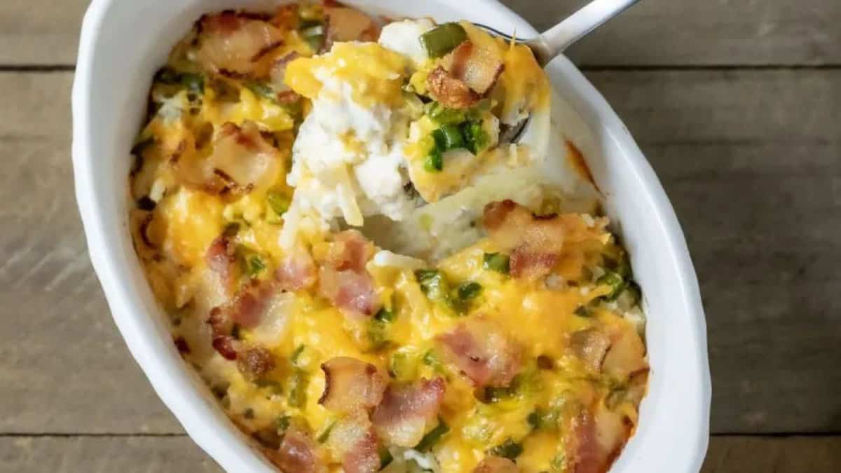 Jalapeño Popper Chicken Casserole.