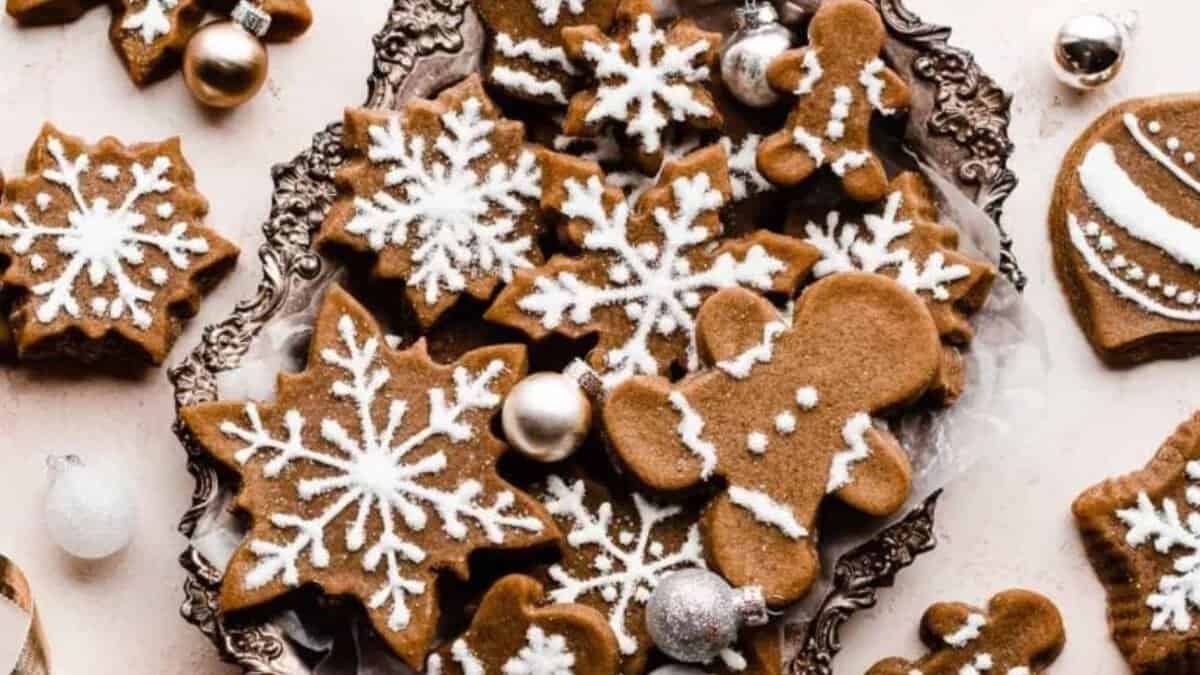 Soft Gingerbread Cookies.