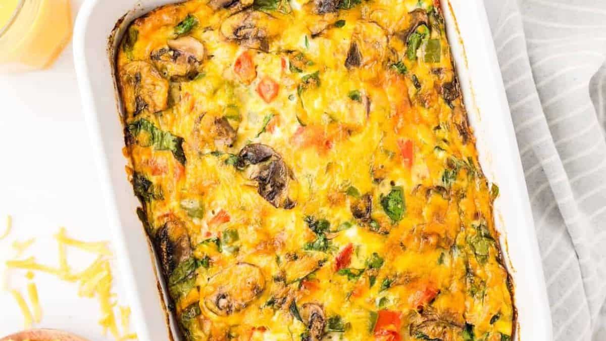 Veggie Breakfast Casserole.