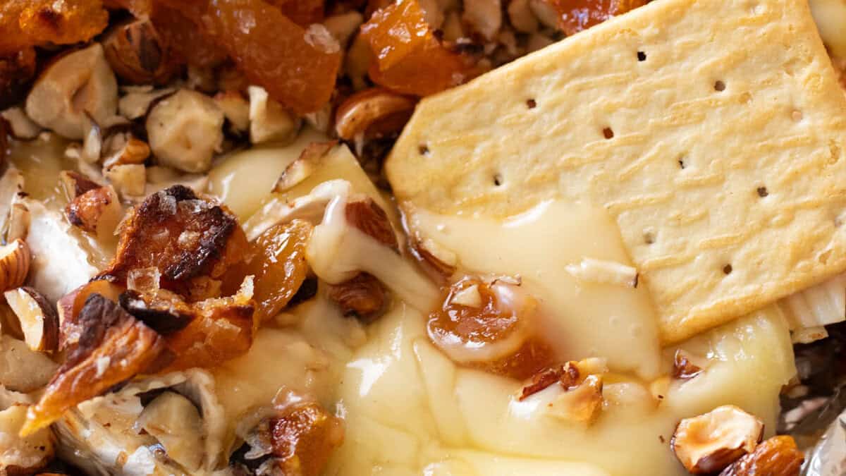 Baked brie.