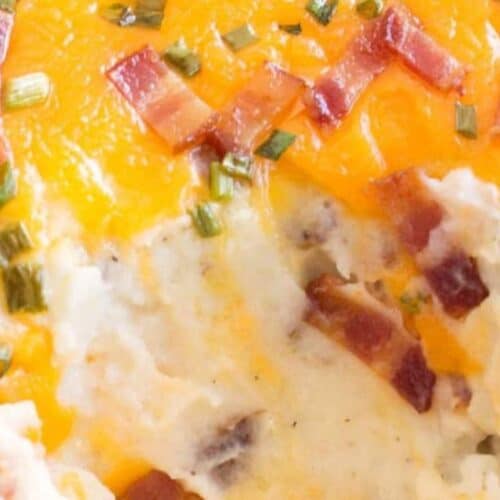 Baked potato casserole.