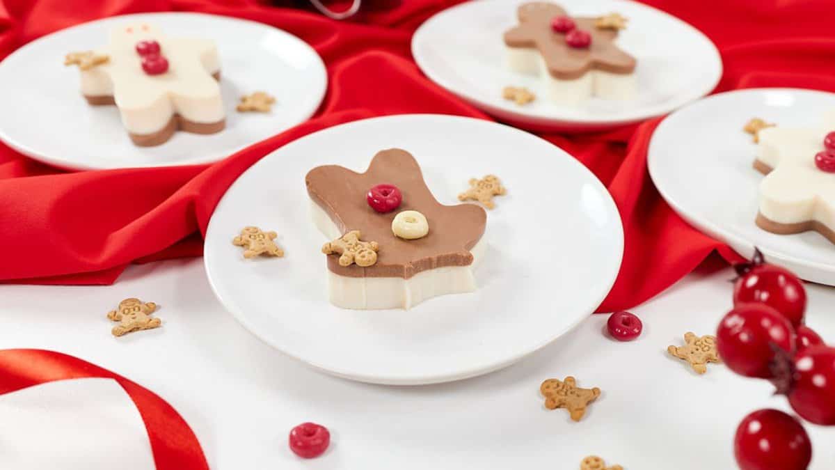 Gingerbread Jello Jigglers.