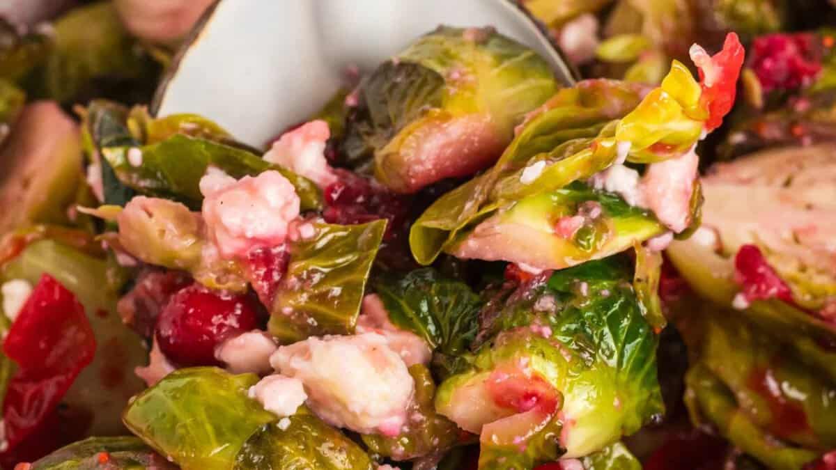 Slow Cooker Brussels Sprouts.