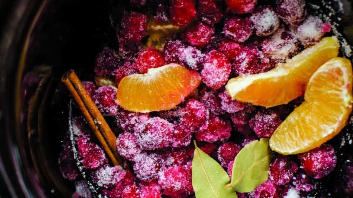 Slow Cooker Cranberry Sauce.