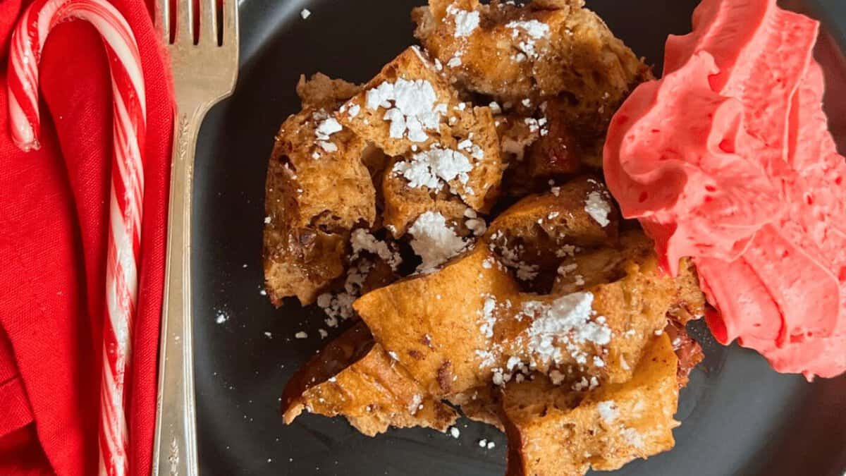 Slow Cooker Gingerbread French Toast.