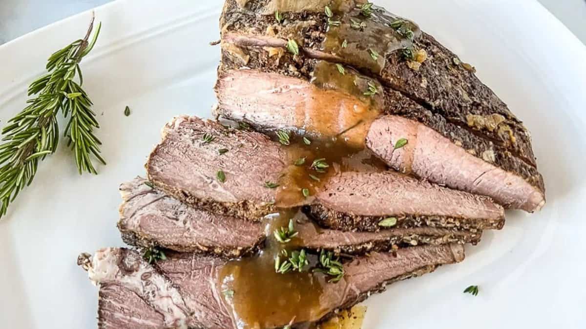 Slow Cooker Sirloin Tip Roast.