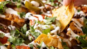 Air fryer nachos.