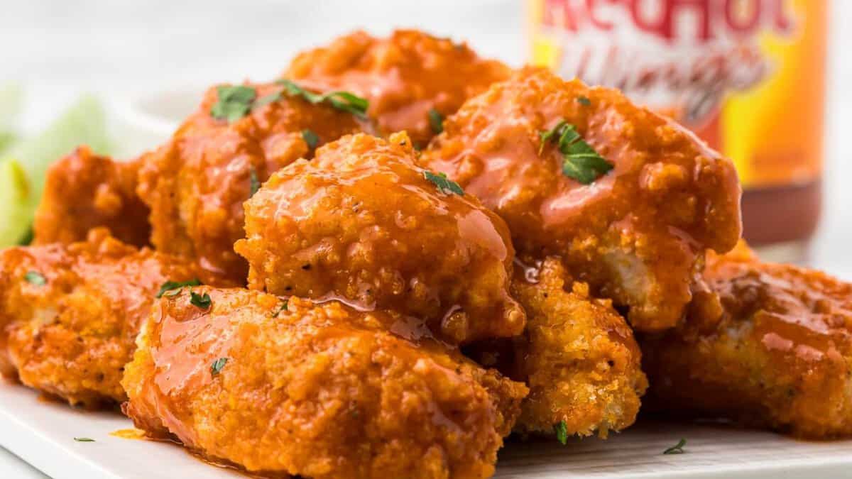 Air Fryer Boneless Wings.