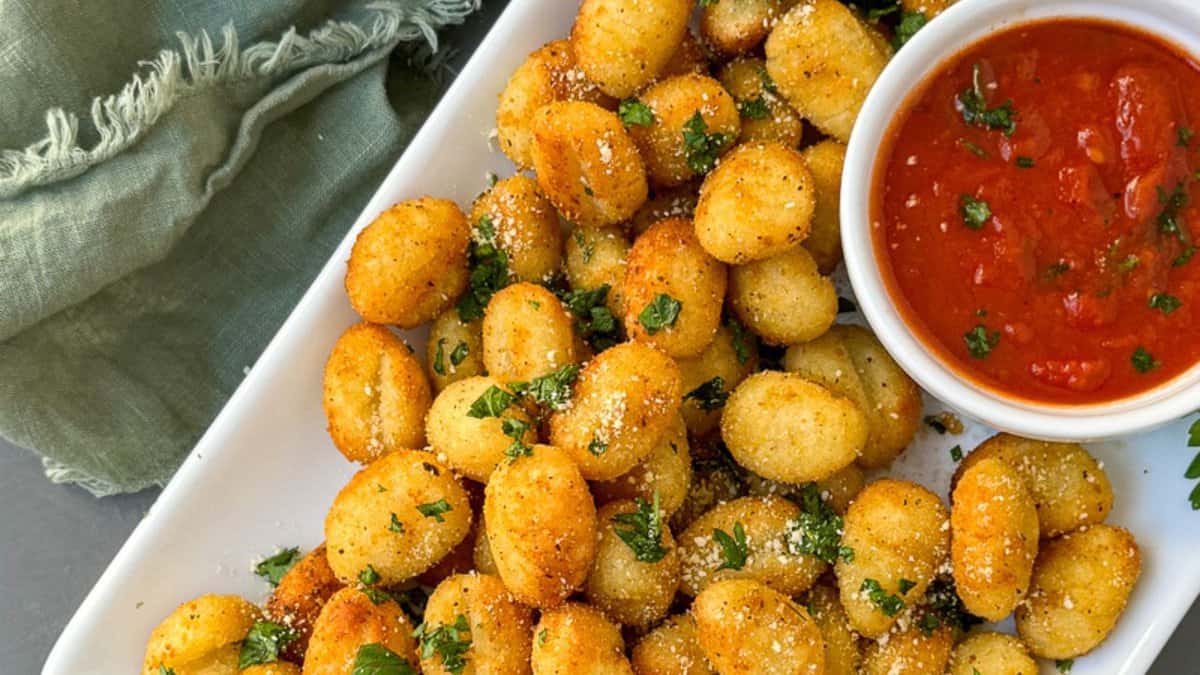 Air Fryer Gnocchi.