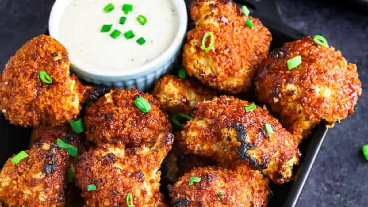 BBQ Cauliflower Wings.