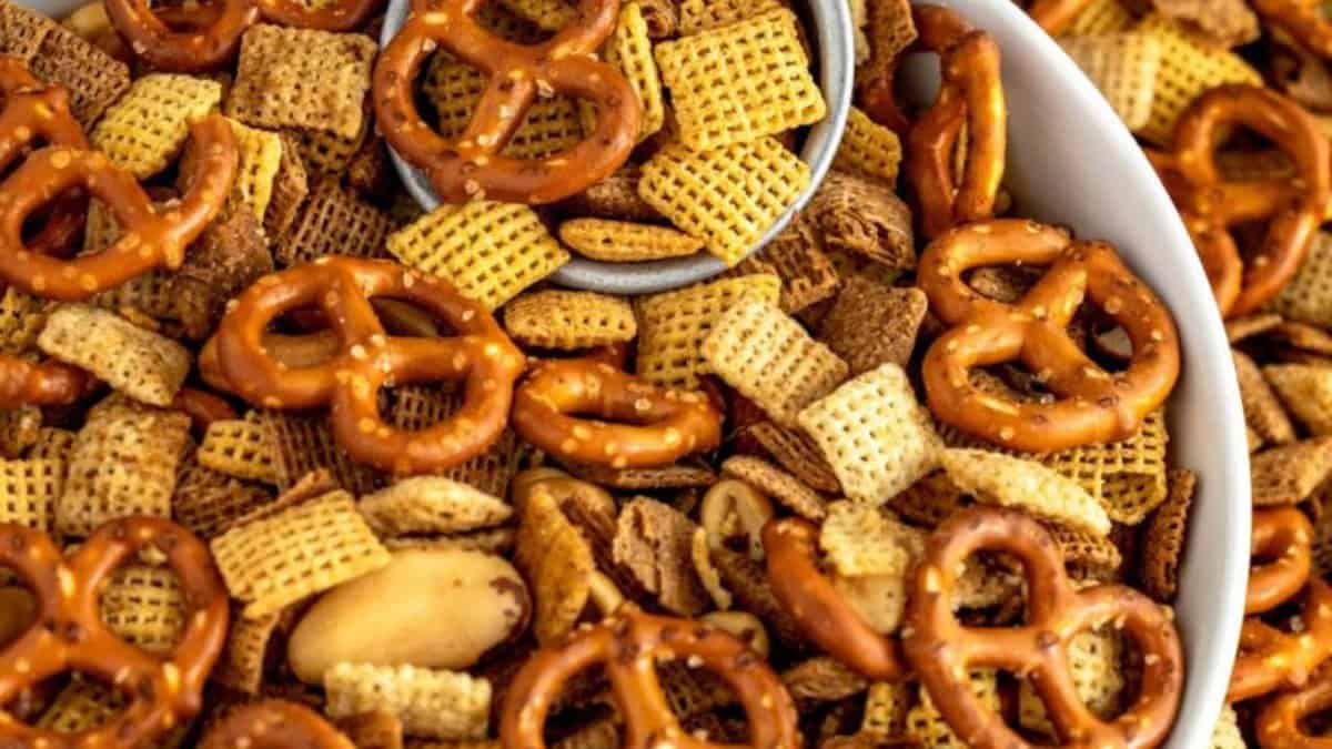 Cajun Snack Mix.