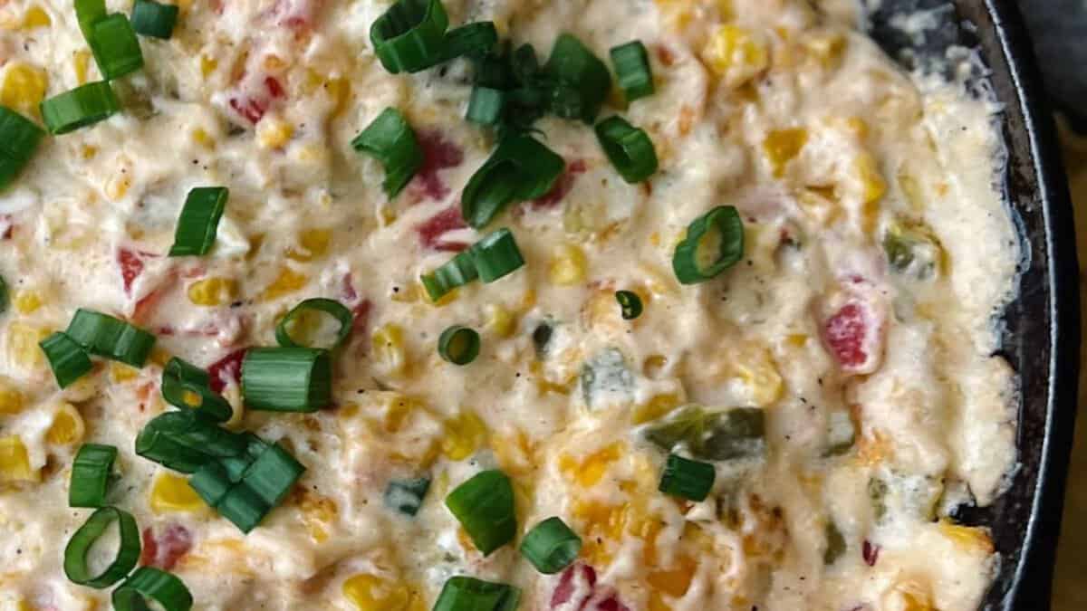 Cream Cheese Corn Dip.