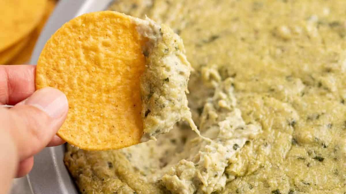 Dairy-Free Spinach Artichoke Dip.