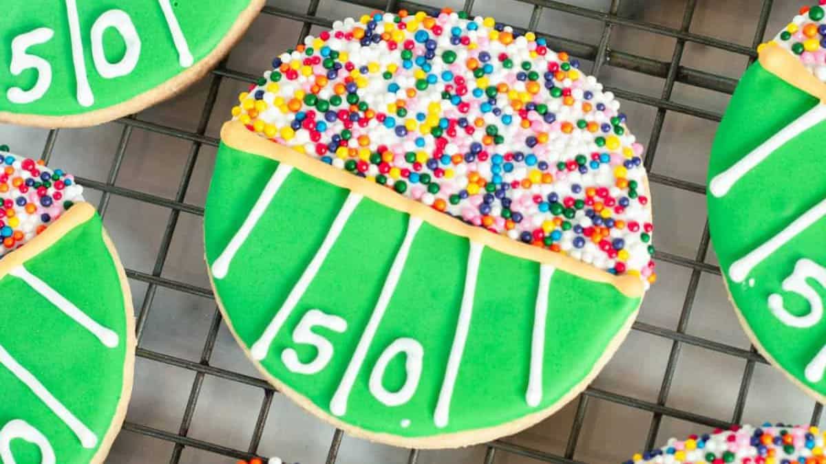 Football Cookies.