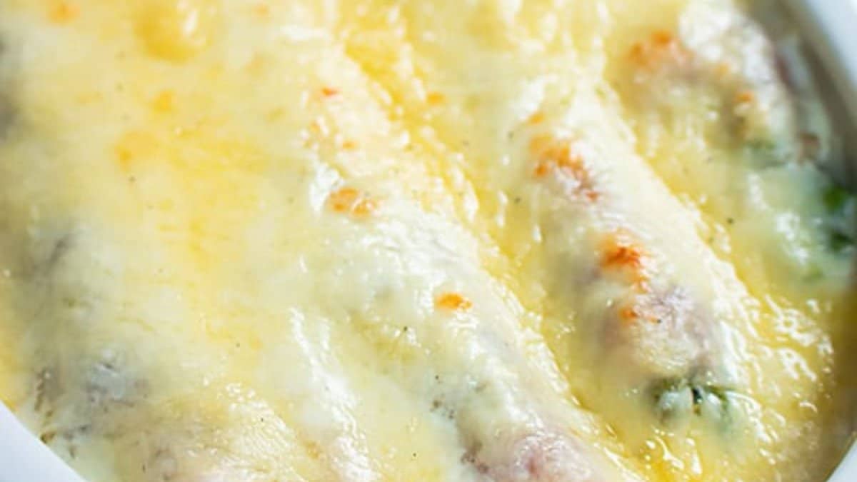 Ham Asparagus Casserole.