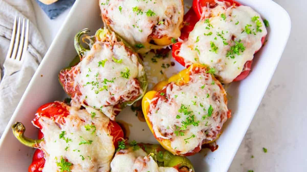 Italian Stuffed Peppers.