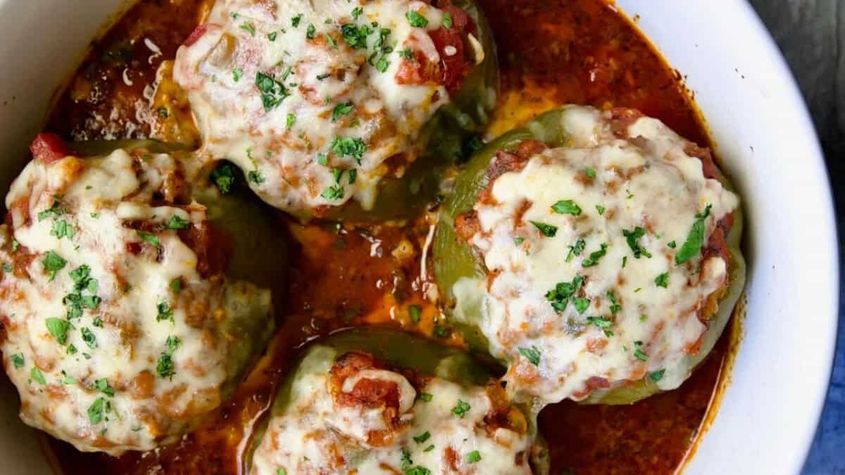 Italian Stuffed Peppers.