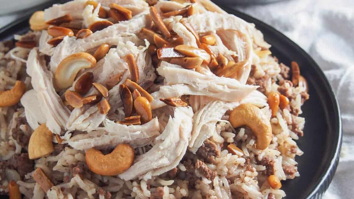 Lebanese Chicken and Rice.