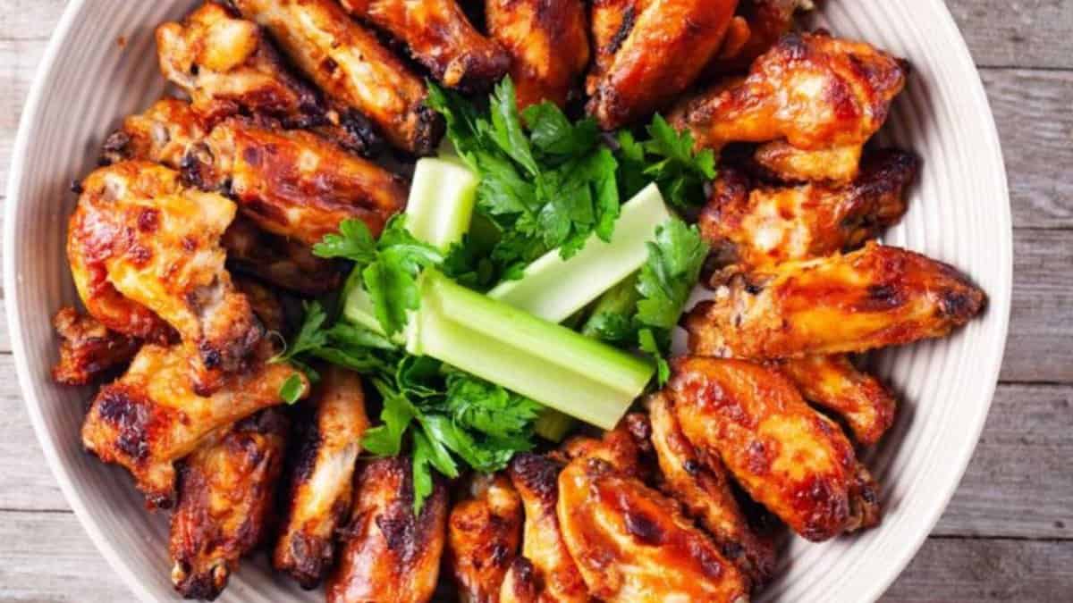 Marinated Chicken Wings.