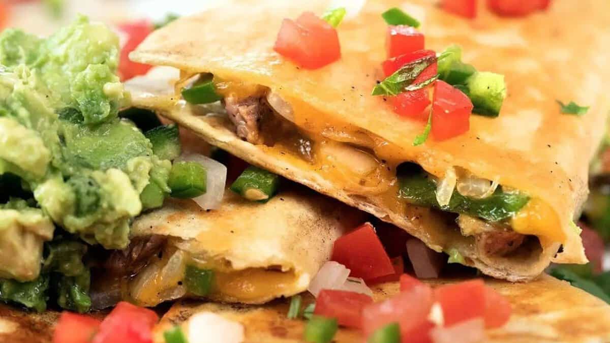 Quesadilla with Steak.
