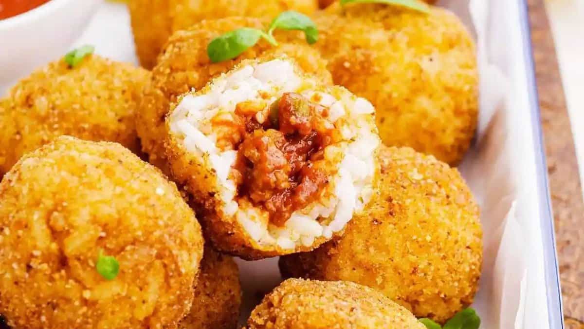 Rice Ball Recipe (Arancini).