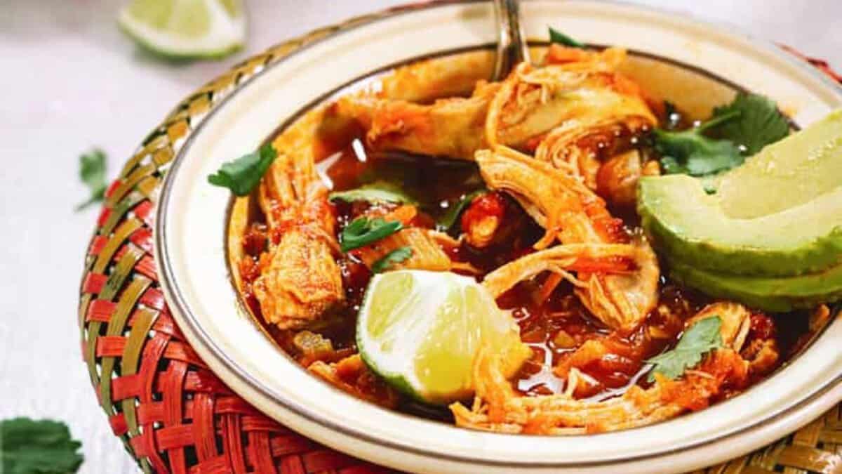 Sopa de Pollo - Mexican Chicken Soup.