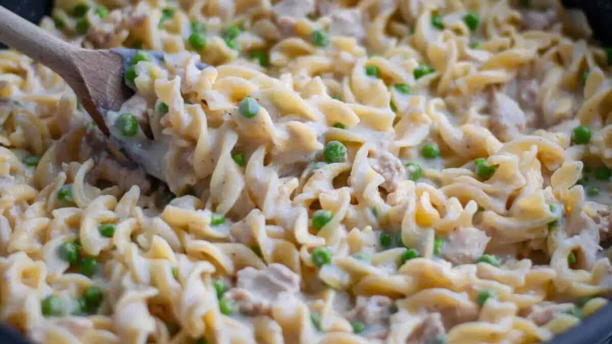 Stovetop Tuna Casserole.